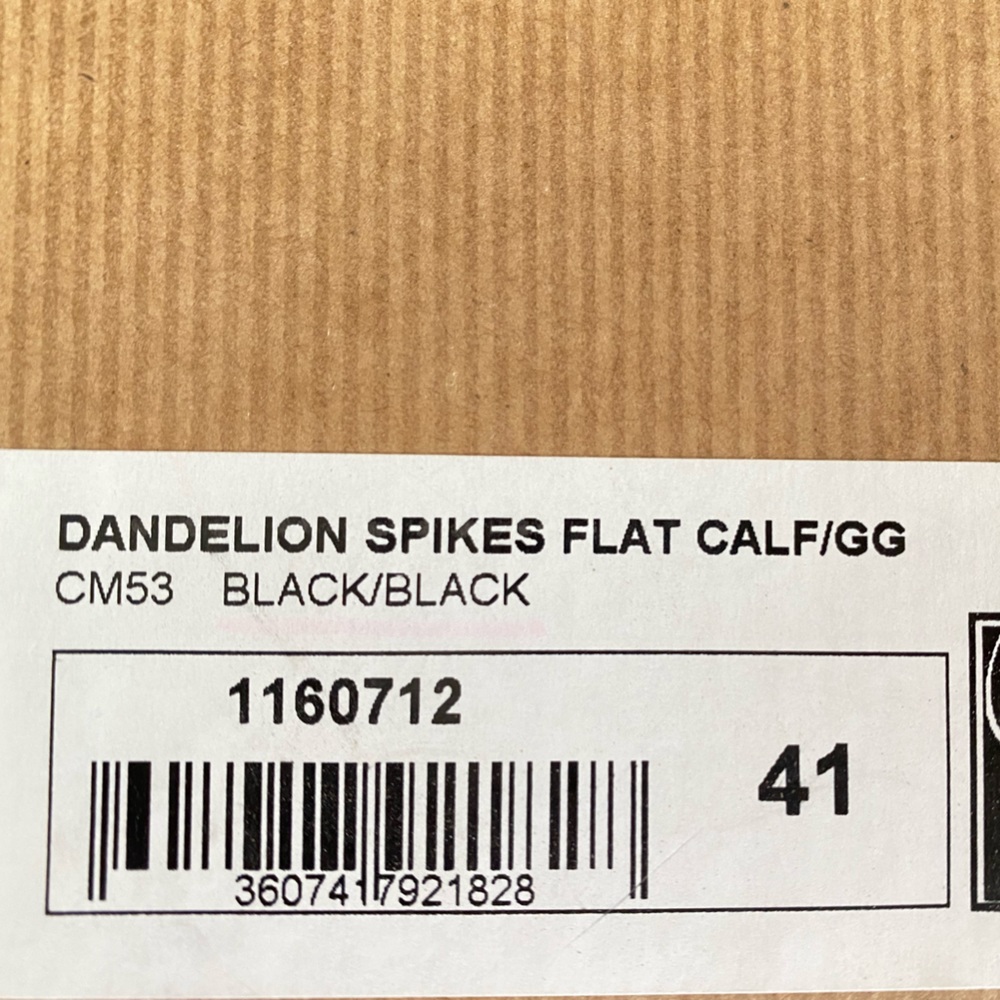 Dandelion black spike christian louboutin